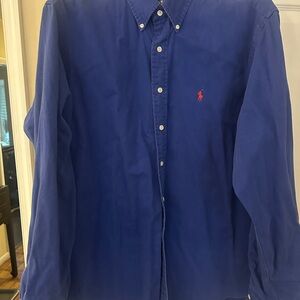 Polo by Ralph Lauren Blue Casual Button Down Shirt